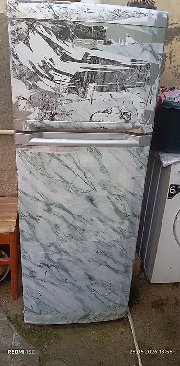 ev soyuducusu: 2 qapılı Beko Soyuducu Satılır, rəng - Boz — 1