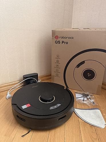 Техника и электроника: Roborock Q5 pro . Gücü 5500 vt, təmizləmə sahəsi 350 kv.m, işləmə — 1
