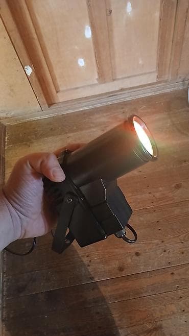 işiq guclendirici: Məhsul: LED mini proyektor/spot işıq (gobo/loqo proyektoru tipli) — 1