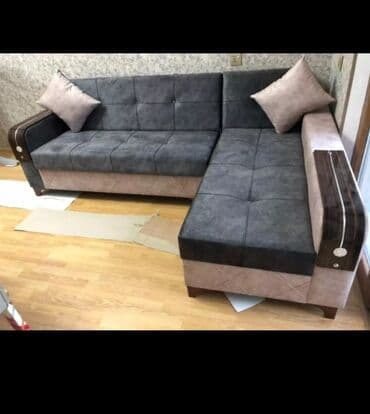 софа кровать: Угловой диван, Новый, Раскладной, С подъемным механизмом, Ткань, Доставка в районы — 3