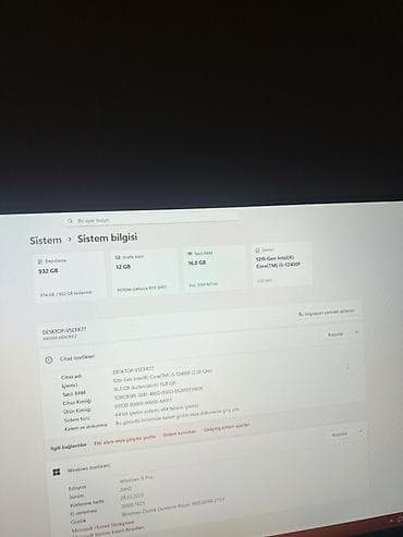Serverlər: Güclü oyun/ofis stolüstü kompüter və 24" 165 Hz monitor seti PC — 1