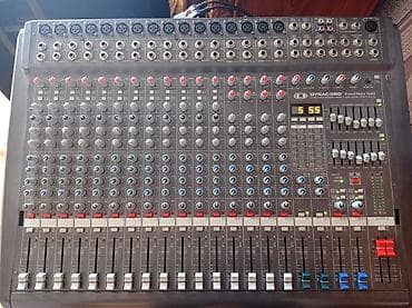 ərəb pul vahidi: Dynacord PowerMate 1600 – gücləndiricili mikser - 2×800W (4Ω) gücə — 2