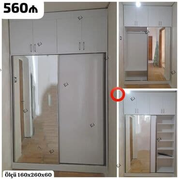 tək şkaf: Новый, Купе, Гардеробный шкаф — 1