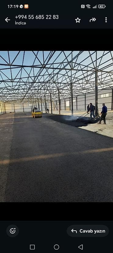 Peşəkar asfaltlama xidməti. Təklif etdiklərimiz: - Hər növ sahələr — 5