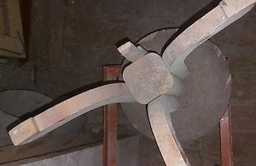 Dairəvi köməkçi masa / Petrof Pianino taburesi. - Material: tam ağac — 3