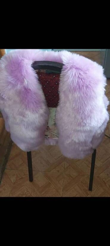 uşaqlar üçün xəz jiletlər: Uşaqçun qolsuz kürk — 1