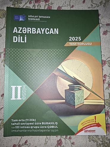 Məhsul: “Azərbaycan Dili 2025 – Test Toplusu”, II hissə — 1