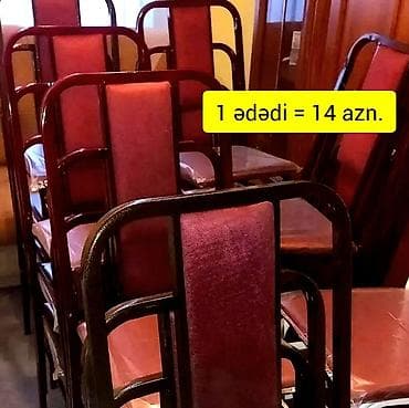 sederekde perdeler: ENDİRİMLİ qiymətə YENİ STULLAR satılır — 3