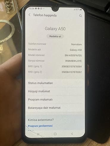 par utusu: Samsung Galaxy A50, 64 GB, İki sim kartlı — 3