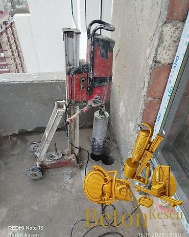 dirnaq şekilleri: Beton kəsmə xidməti təqdim olunur. Xidmətə daxildir: - Beton — 10