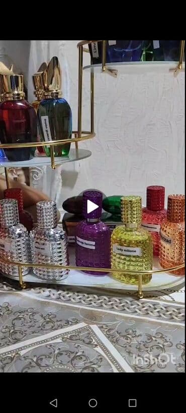 soel parfum memar ecemi: 50ml sadə qablasmada 30ml yağ 20ml suyu Fransa parfum ları bütün — 8