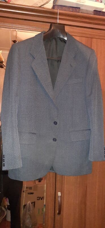 göy rəngli kişi cemperləri: Pencək — 2