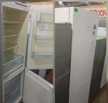 Soyuducular: 2 qapılı Bosch Soyuducu Satılır, rəng - Ağ — 1