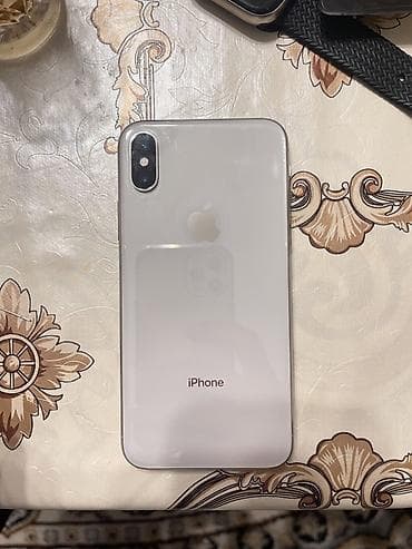 simsiz qulaqliq: IPhone X, 64 GB, Gümüşü, Simsiz şarj, Face ID — 3
