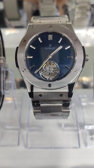 qol saati: Hublot klassik üslublu mexaniki qol saatları - Korpus: fırçalanmış — 1