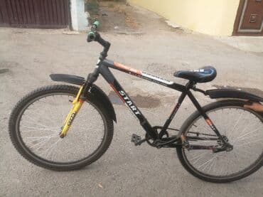 велосипеды с надувными колесами: Б/у Городской велосипед Start, 26", скоростей: 1, Самовывоз — 2