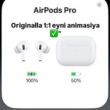 ses aparatı: Yeni Simsiz (Bluetooth) Qulaqcıqlar, Apple, rəng - Ağ — 2