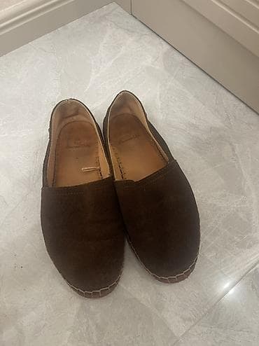 Мокасины и лоферы: Massimo Dutti mokasin tipli qadın ayaqqabısı - Material: üst hissə – — 3