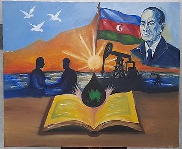 ceyran sekli cekmek: Rəsm əsərləri, portretlər — 1