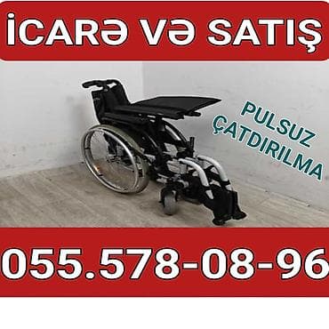 Tibbi məhsullar: İcarə və satış üçün əlil arabası. Xüsusiyyətlər: - Mexaniki təkərli — 1