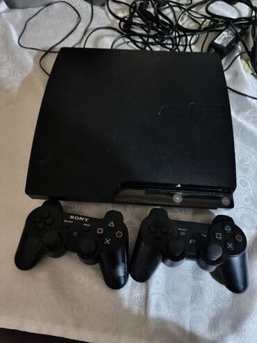 ps3 diskləri: ✔️ Model: PS3 Slim ✔️ Yaddaş: 500GB ✔️ Pult: 2 ədəd, problemsiz — 6