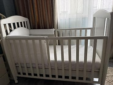 usaq besik: Oğlan və qız üçün, Dördbucaq, Beşik, Dəst ilə, Matras ilə, Yellənmə mexanizmsiz — 5