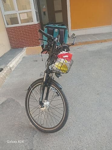 elektrik velosipedler: LUYANGS SK elektrik velosipedi – kuryer və gündəlik şəhər istifadə — 4
