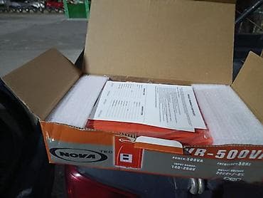 ucuz mal: NOVA TEC DVR-500VA gərginlik stabillizatoru Texniki xüsusiyyətlər: - — 3