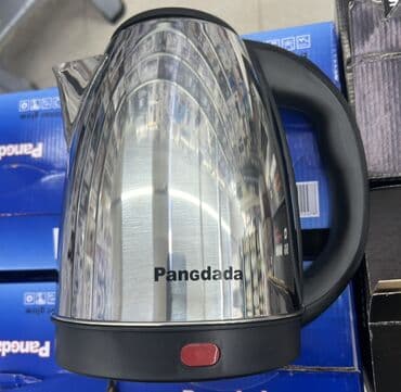 Jeep: Pangdada elektrik çaydanı - Korpus: paslanmayan polad, parlaq metal — 1