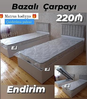 Yeni, Təknəfərlik çarpayı, Bazalı, Matras ilə — 1