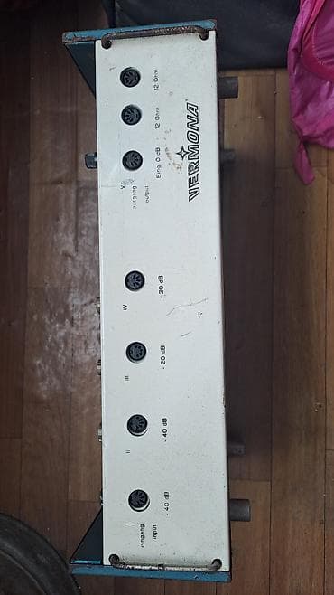 gitara tuner: Vermona Regent 60 – vintage səs gücləndiricisi Xüsusiyyətlər: - — 3