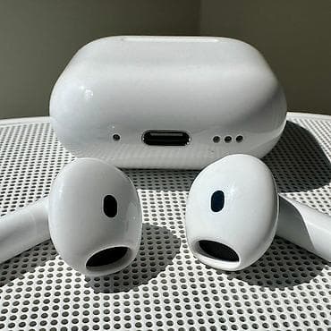 mikrofon kalonka: Apple AirPods 4.original (USB‑C portlu şarj qutusu ilə) — 1