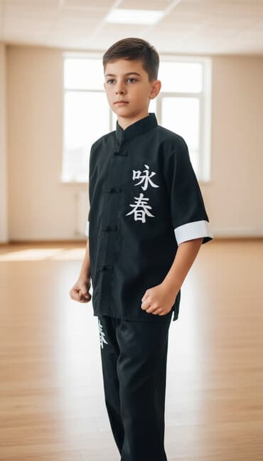 basketboll forması: Qara kimano. 8-10 yaş üçün. İki üç dəfə istifadə olunub. Əla — 1