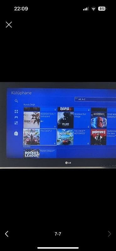 playstatio: Ps 4 slim 2 ədəd jostick 2 ədəd disk (GTA 5,Fifa 25) içinde online 28 — 6