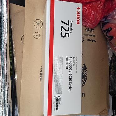 pc kamputer: Canon Cartridge 725 – orijinal lazer toner kartrici Uyğunluq: - Canon — 3