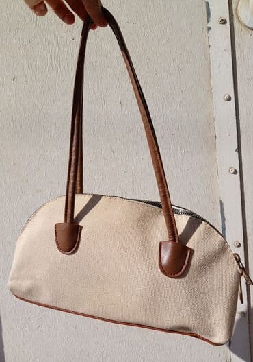 qaşlı çanta: 4 ədəd çanta - Parlaq bordo qara bej və bej və qəhvəyi rəngli — 8