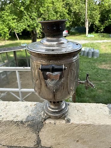 2 el mebel: İşlənmiş Od Samovar, 5 l, Ödənişli çatdırılma — 4