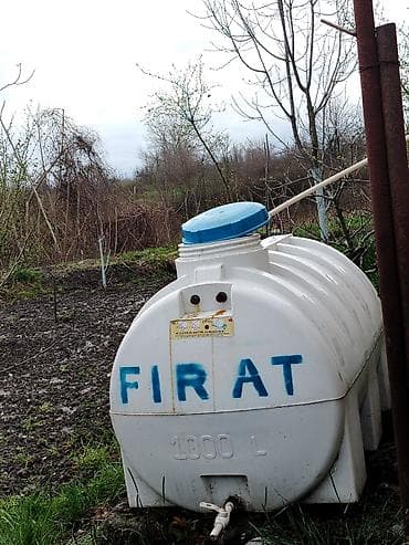 Bak, Plastik, 1000 l l, İşlənmiş, Ünvandan götürmə