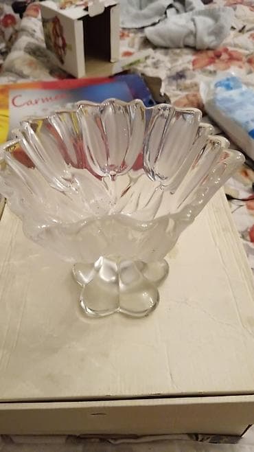 Çay dəsti, rəng - Sarı, Şüşə