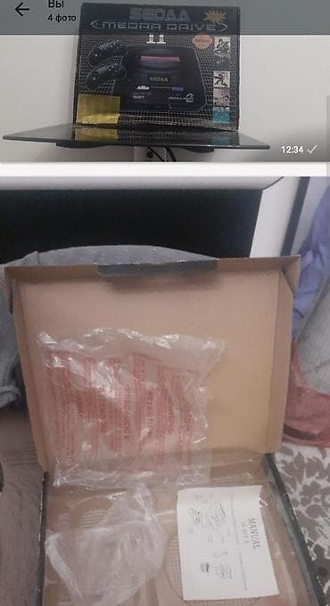 Digər kolleksiyalar: Sega “Mega Drive II” tipli 16-bit oyun konsolu seti Xüsusiyyətlər: - — 4