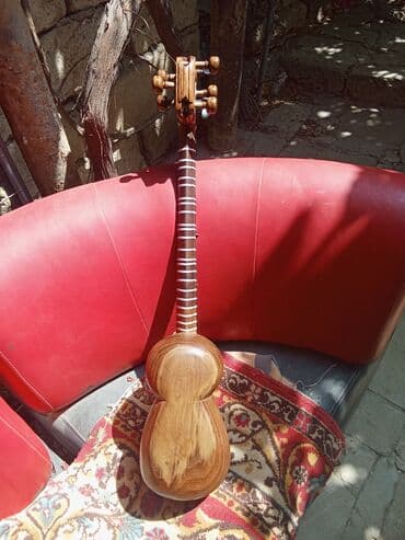 Musiqi alətləri: Taxtadan hazırlanmış, bədəni iki hissəli, uzun qollu simli musiqi — 4