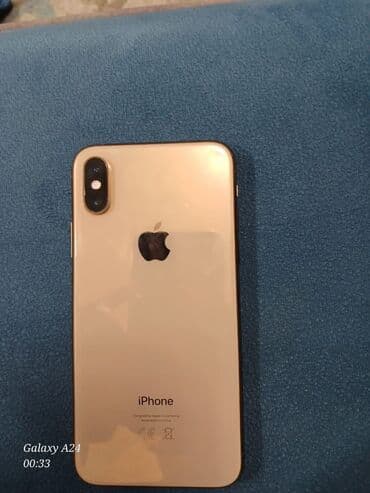 Apple iPhone: IPhone Xs, 64 GB, Qızılı, Face ID