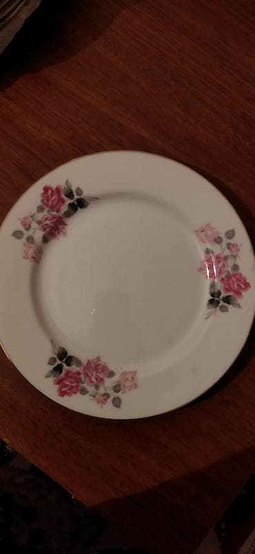 boşqab: Boşqablar, 6 ədədli dəst, rəng - Ağ, Farfor, Yaponiya — 1