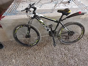 İdman velosipedləri: Dağ velosipedi – SFT brendi, 26" təkərlər Xüsusiyyətlər: - Güclü — 3