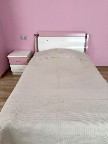 genc qiz otagi: Qız üçün, İşlənmiş, Təknəfərlik çarpayı, Dolab, Yazı masası — 2