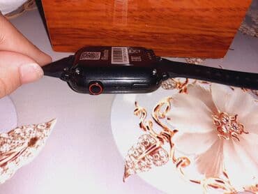 kvadrat nomre: Смарт часы, Сенсорный экран, цвет - Черный — 4