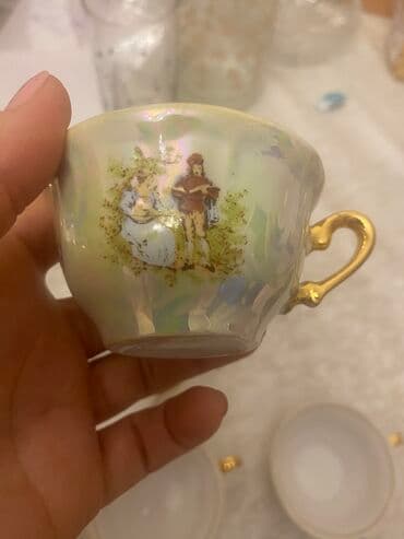 Fincanlar, rəng - Bej