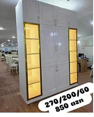 seyf dolab: Mətbəx/qonaq otağı üçün çoxfunksiyalı vitrinli dolab. Xüsusiyyətlər — 1