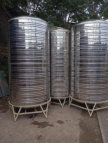 su kenleri: Paslanmayan poladdan su çənləri Məhsul təsviri: - Material: Yüksək — 2