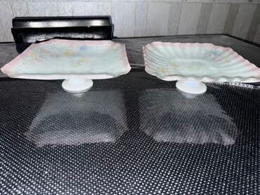 hamile tortlari: Tort və şiriniyyat qabı, rəng - Çəhrayı, Farfor, Almaniya — 2